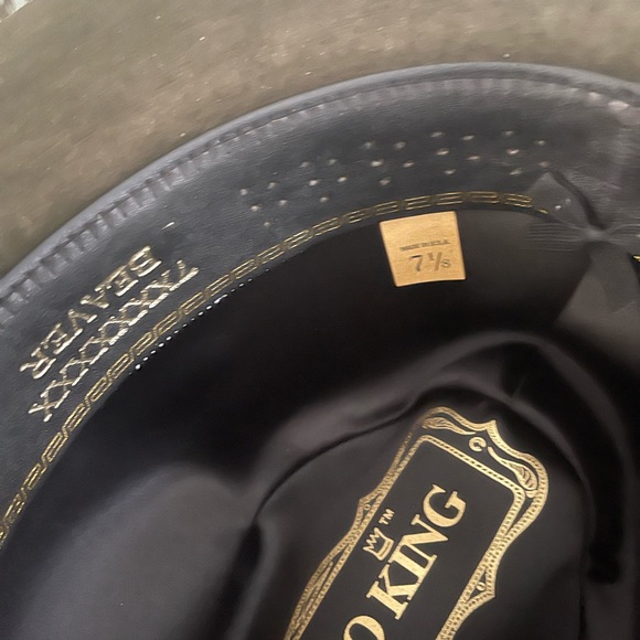 Rodeo King green felt hat - Picture 5 of 5